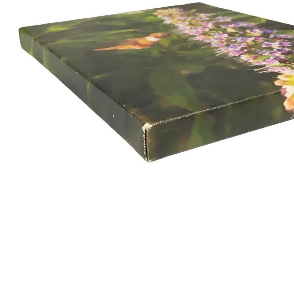 Art Prints Springtime Nectar Hummingbird Photo Strokes 8x10 Wall Mounted Canvas - Picture 4 of 4